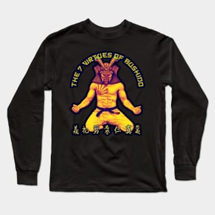 Seven virtues of Bushido - Japanese samurai Long Sleeve T-Shirt